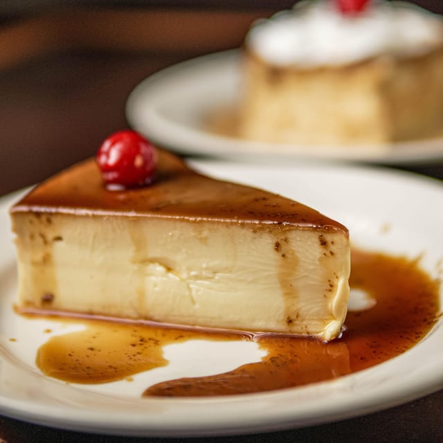 Flan Napolitano.