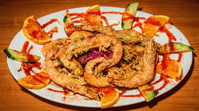 Camarones para el Rey.